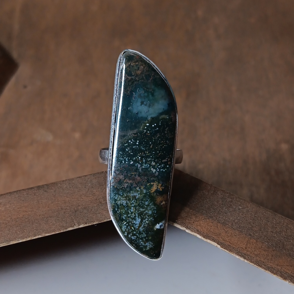 Ocean Jasper ring, size 9